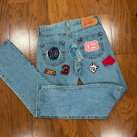 Levi’s patchwork jeans - Picture 5 of 6